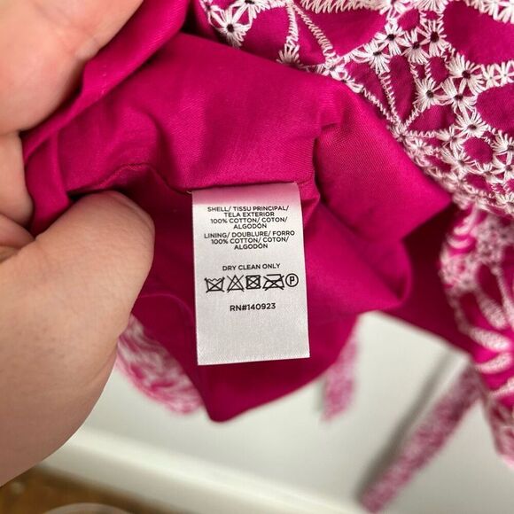 LOFT Pink Floral Mini Dress - Picture 6 of 9